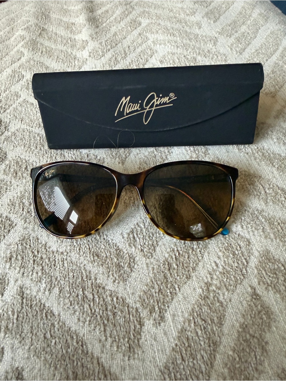 Maui Jim Women's Ocean Cat Eye Sunglasses with Brown Lenses